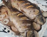 Фото кроку 7 до Запечений короп на цибулевій подушці з лимоном.