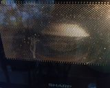 A picture of step 2 of Eggs Atlantic.