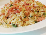 Salade des pâtes (langue d'oiseaux)