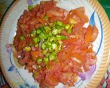 A picture of step 2 of Andon ka Khageena.