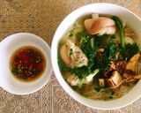 Hình bước làm 3 của món Canh măng khô giò heo