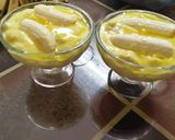 A picture of step 1 of Mixed Fruit custard.