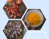 Hình bước làm 1 của món Canh mây
