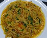 A picture of step 6 of Spicy wheat sewai.