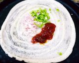 A picture of step 2 of Jini Dosa.