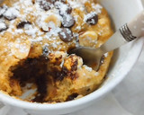 Foto del paso 3 de la receta: Mug Cake de plátano, chocolate y avellanas en microondas