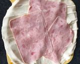 A picture of step 2 of Ham and Cheese Croissants 🥐.