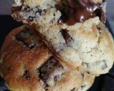 Une image de l'étape 4 de Cookies moelleux au chocolat noir.