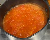 A picture of step 2 of Pasta alla Norma.
