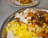 عکس مرحله 1 از دستور مرغ شکم پر 🐔 😋