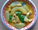 รูปขั้นตอนการทำที่ 5 ของ แกงเขียวหวานไก่ใส่ฟักเขียวไร้สาร