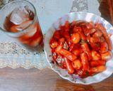 Hình bước làm 9 của món Tokbokki(Bánh gạo cay HQ)
