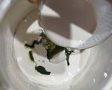 Foto langkah ke 3 dari resep Roti Bakar Isi Vla Matcha.