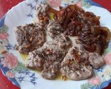 Foto del paso 7 de la receta: Escalopines de solomillo al ajillo con verduras a la soja