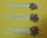 Foto del paso 4 de la receta Rollitos de calabacín rellenos