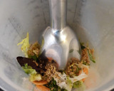 Foto del paso 3 de la receta: Licuado de crudites con atún y semillas de lino dorado