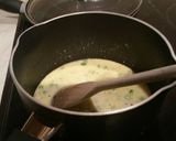A picture of step 7 of White fish in a hot smoked-cheese sauce.