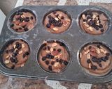 Foto del paso 4 de la receta: Muffins de Cocoa y yogur de duraznos