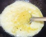 A picture of step 2 of Peanuts Gud chikki.
