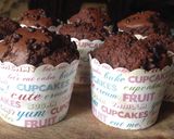 Hình bước làm 4 của món Cách làm muffin chocolatechip
