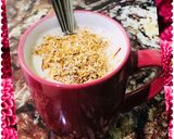 A picture of step 2 of Talbina for breakfast.