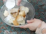 دسر کاراملی با نون باگت 🍮