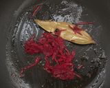 A picture of step 2 of Beetroot Rice.