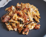 Foto del paso 14 de la receta: Pasta gratinada con carne, acelgas y coliflor