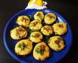 A picture of step 6 of Tomato fritters (tomato na bhajiya).