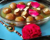 A picture of step 19 of Atta Gulabjamun.