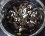 A picture of step 2 of Chocolate Oreo Overloaded Cake.
