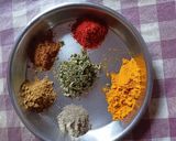 A picture of step 4 of Sooji litti.