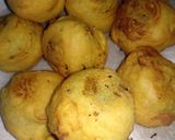 A picture of step 4 of Batata wada Mumbai style.