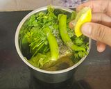 A picture of step 2 of Avocado thepla with with aloo ki sukhi sabji.