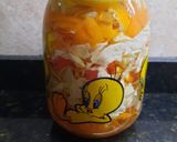 Foto del paso 10 de la receta: Conserva de zanahoria, morrón y repollo