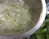 A picture of step 1 of Alovera masala.