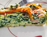 Foto del paso 5 de la receta: Quiche de espinaca en cama de papa