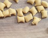 A picture of step 3 of Cavatelli with tomato and rocket.
