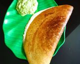 A picture of step 3 of Jowar Dosa.
