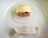 玉米豬肉起司煎餃的食譜步驟3照片