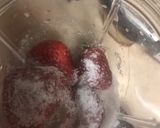 A picture of step 2 of Strawberry coconuty.