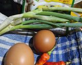 Foto langkah ke 1 dari resep Telur Dadar Gimbal.