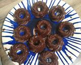 Foto del paso 4 de la receta: Donut de plátano y avena sin azúcar