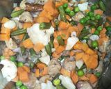 झटपट सोया पुलाव (soya pulao recipe in marathi) रेसिपी स्टेप 3 फोटो 