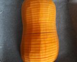 Une image de l'étape 1 de Butternut façon Hasselback..