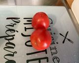 Une image de l'étape 2 de Éventails d'aubergine italienne aux deux jambons, tomates et girolles.