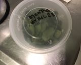 Une image de l'étape 1 de Pâte brisée à la farine de riz et épeautre à la menthe.