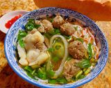 Hình bước làm 2 của món Bún sườn bò, bò viên