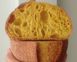 Foto langkah ke 25 dari resep Kunyit Lada Hitam Sourdough Bread (Open Bake Method - Oven Tangkring).