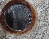 A picture of step 2 of Eggless Brownie Cake.